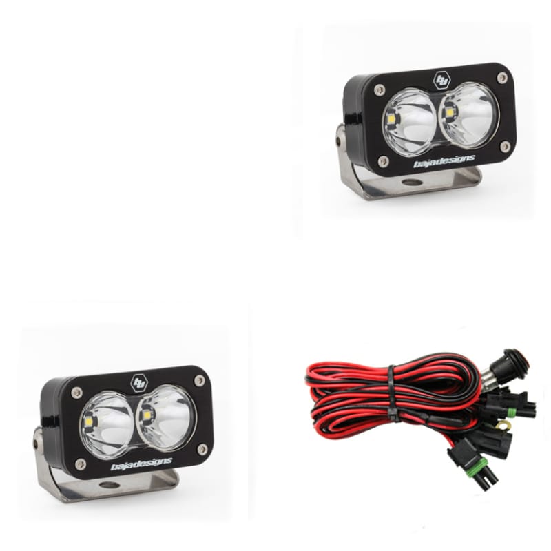 Baja Designs — Baja Designs S2 Pro Series LED Light Pods Work/Scene Pattern - Pair