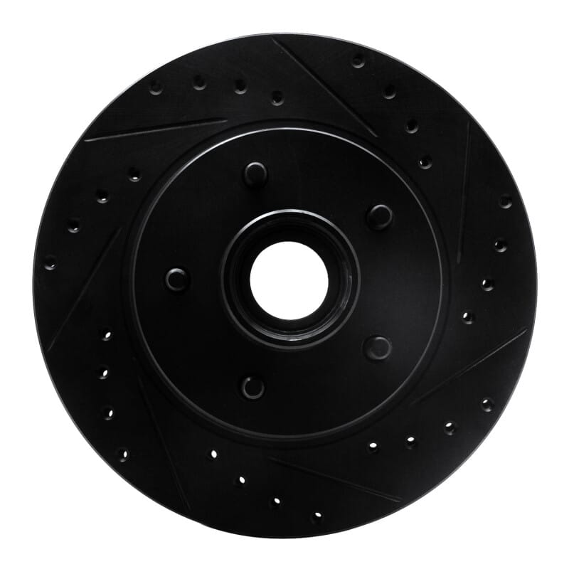 R1 Concepts — R1 93-95 Chevrolet G10 Front Right Drilled & Slotted Black Brake Rotor
R1 Brake Rotor Drill