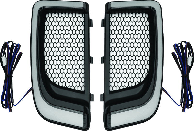 Kuryakyn — Kuryakyn Tracer Lower Fairing Grill Black