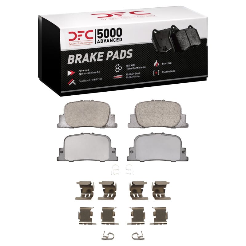 DFC — DFC 00-10 Lexus ES300 Rear 5000 Advanced Ceramic Brake Pads and Hardware Kit
DFC Brake Pad Set