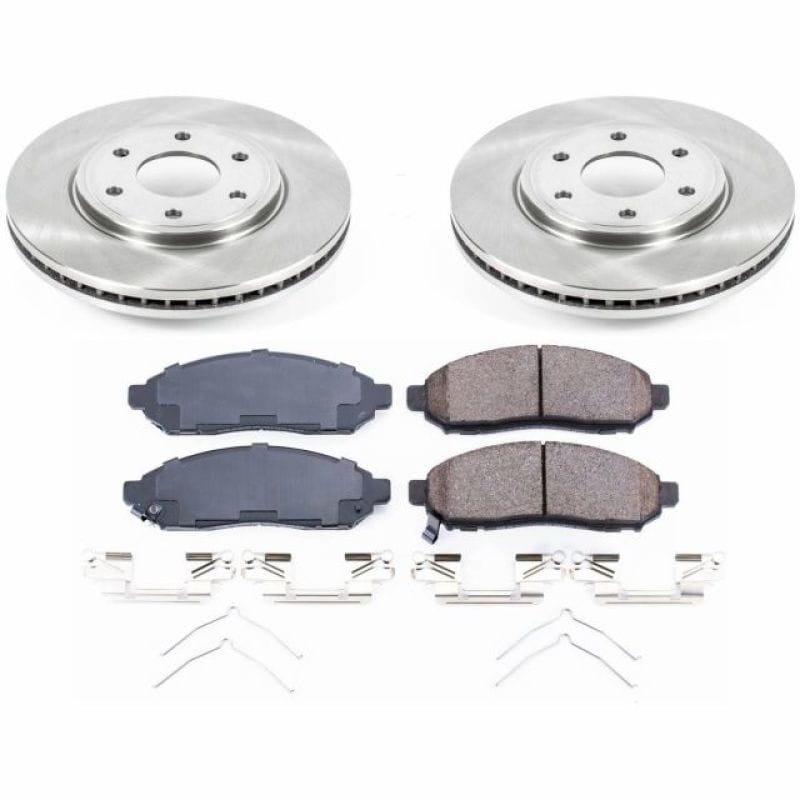 PowerStop — Power Stop 2019 Nissan Frontier Front Autospecialty Brake Kit