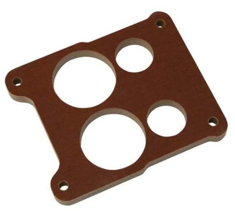 Moroso — Moroso Quadrajet Carburetor Spacer - 4 Hole Plenum - 1/2in - Phenolic