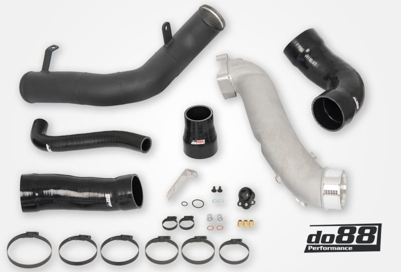 do88 — do88 Audi RS3 2.5T (8V)/TT RS 2.5T (8S) Charge Pipes (do88 Intercooler) - Black
