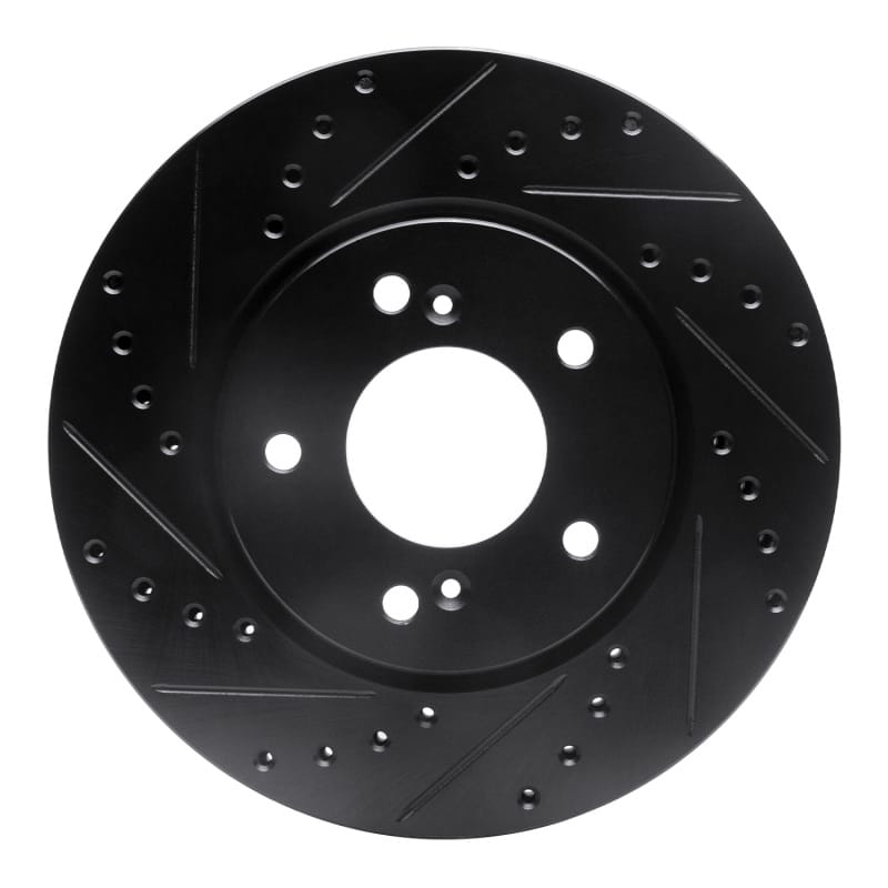 R1 Concepts — R1 91-96 Acura NSX Front Left Drilled & Slotted Black Brake Rotor
R1 Brake Rotor Drill