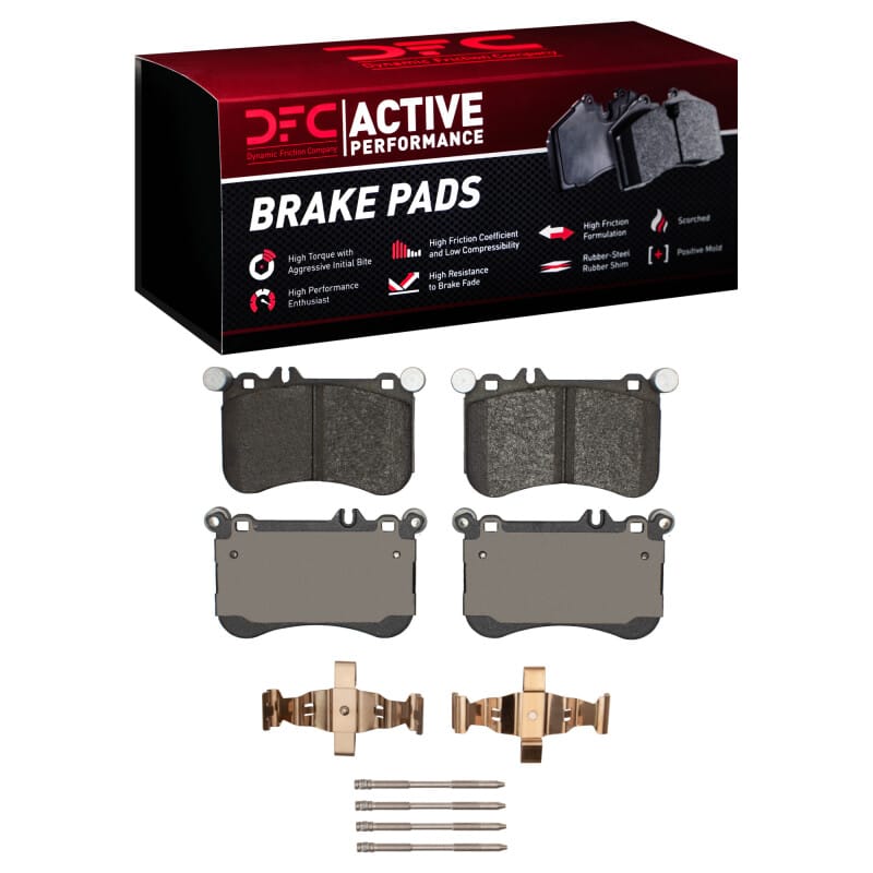 DFC — DFC 10-20 Mercedes-Benz SLC43 AMG Front Active Performance Pads and Hardware Kit
DFC Brake Pad Set
