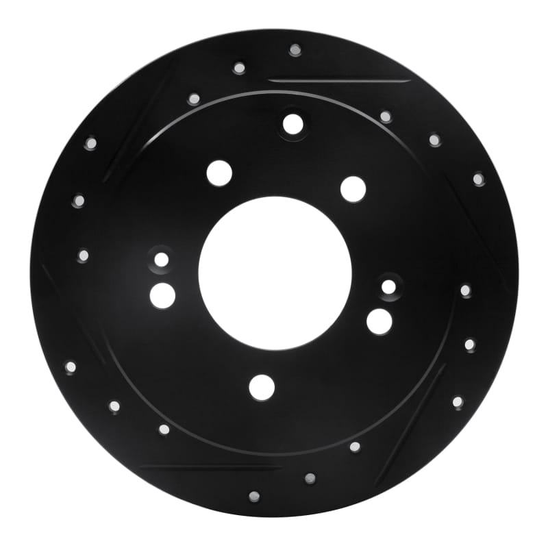 R1 Concepts — R1 10-13 Kia Forte Rear Left Drilled & Slotted Black Brake Rotor
R1 Brake Rotor Drill