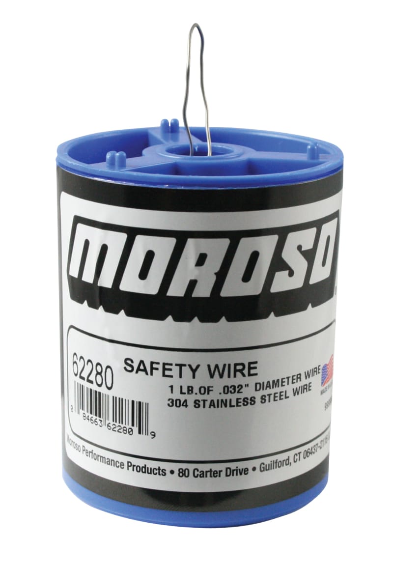 Moroso — Moroso Safety Wire - Stainless Steel - 1lb Can