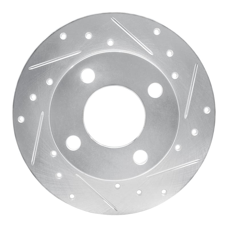 R1 Concepts — R1 82-98 Audi Coupe Rear Right Drilled & Slotted Silver Brake Rotor
R1 Brake Rotor Drill