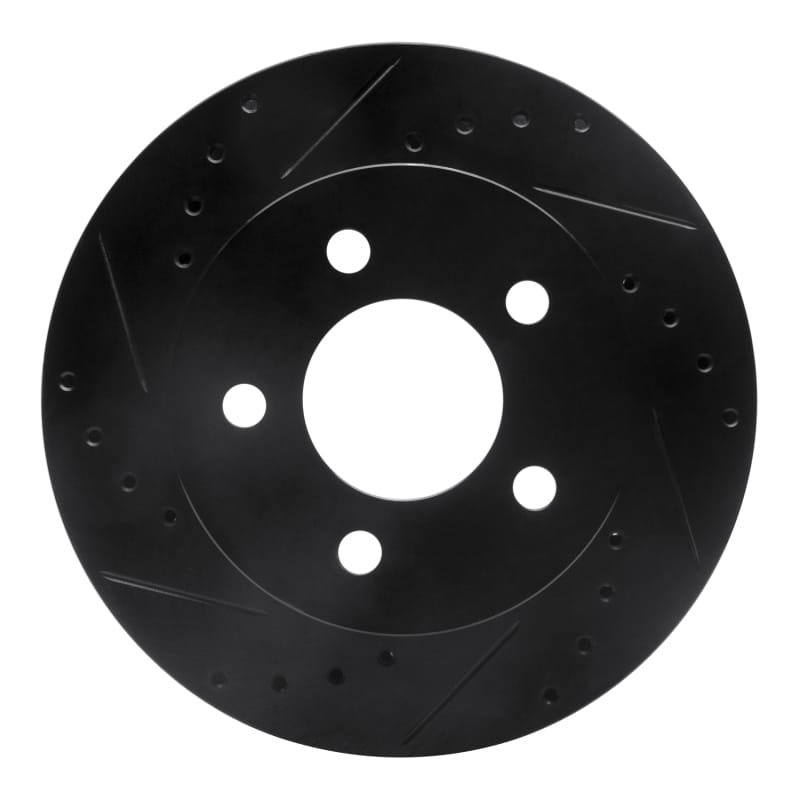 R1 Concepts — R1 91-94 Ford Crown Victoria Front Left Drilled & Slotted Black Brake Rotor
R1 Brake Rotor Drill