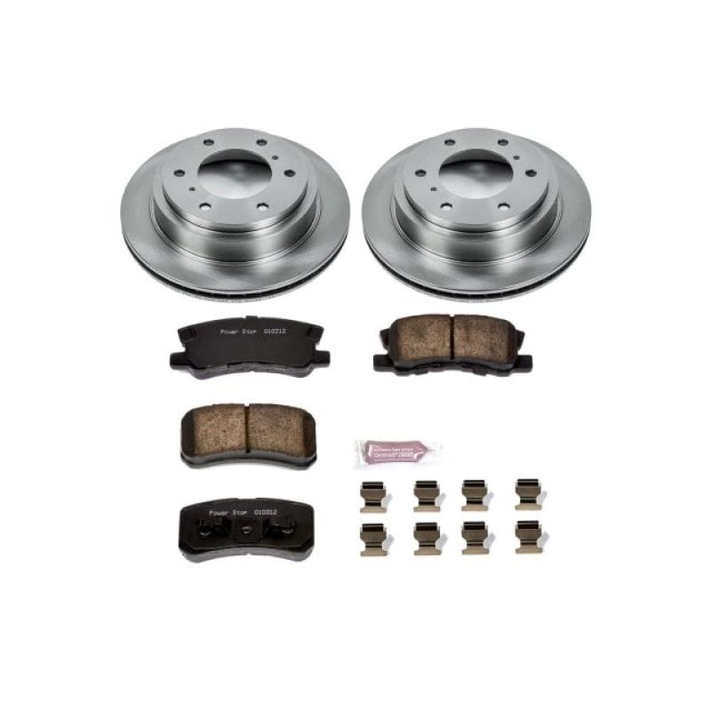 PowerStop — Power Stop 01-06 Mitsubishi Montero Rear Autospecialty Brake Kit