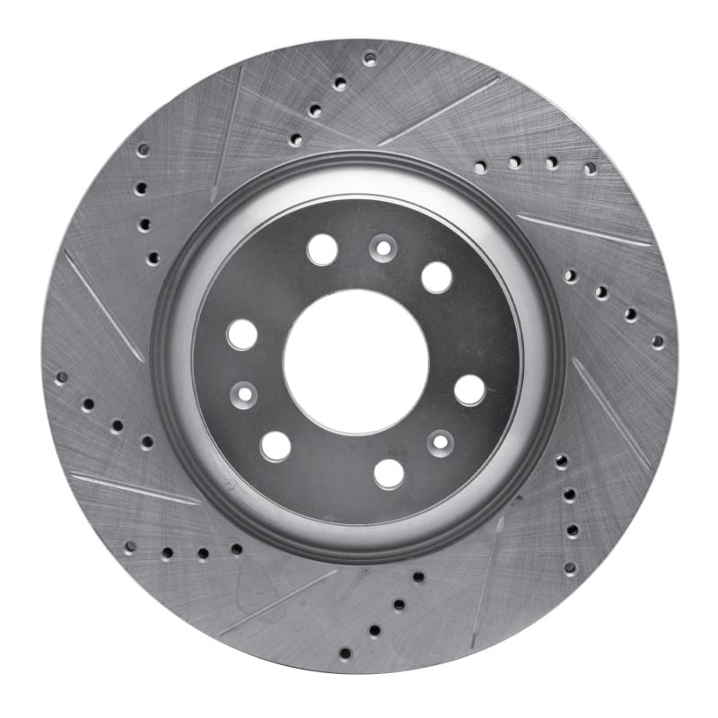 R1 Concepts — R1 04-09 Cadillac SRX Front Left Drilled & Slotted Silver Brake Rotor
R1 Brake Rotor Drill