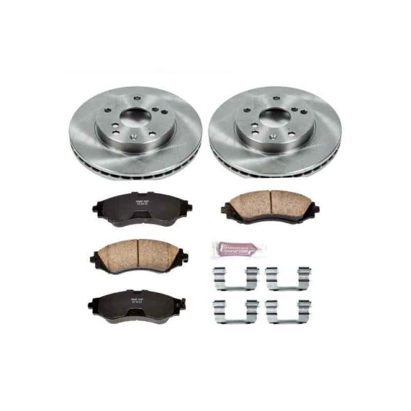 PowerStop — Power Stop 99-02 Daewoo Leganza Front Autospecialty Brake Kit
