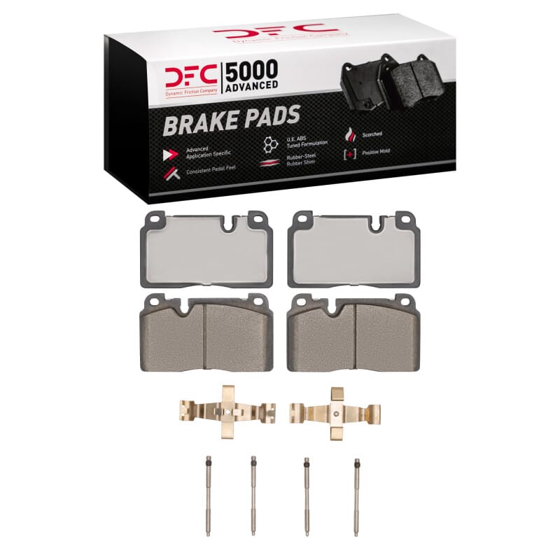 DFC — DFC 13-20 Audi Q5 (Mexico) Front 5000 Advanced Ceramic Brake Pads and Hardware Kit
DFC Brake Pad Set