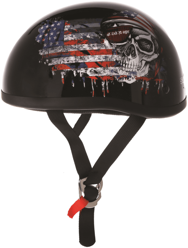 Bikers Choice — Skid Lids Live To Ride Original Helmet - XL