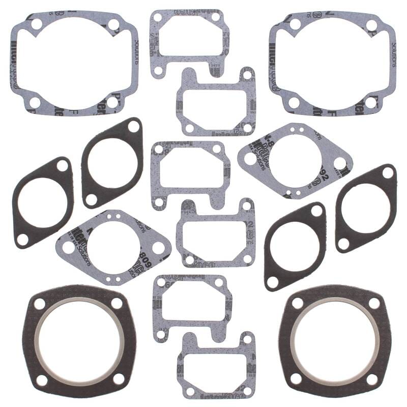 Vertex Pistons — Vertex Gaskets 71-75 Arctic Cat Panther/Puma/Cheetah (Kawasaki) FC/2 Top End Gasket Kit