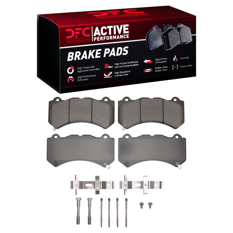 DFC — DFC 15-19 Chevrolet Corvette Front Active Performance Pads and Hardware Kit
DFC Brake Pad Set
