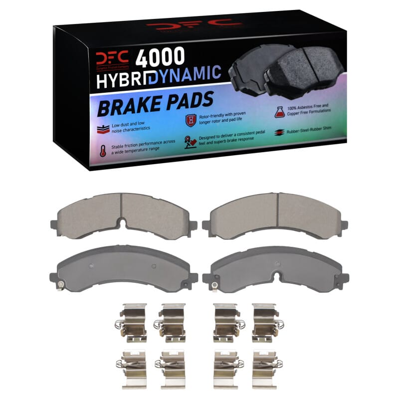 DFC — DFC 22-26 Chevrolet Silverado EV Front 4000 HybriDynamic Brake Pads and Hardware Kit
DFC Brake Pad Set