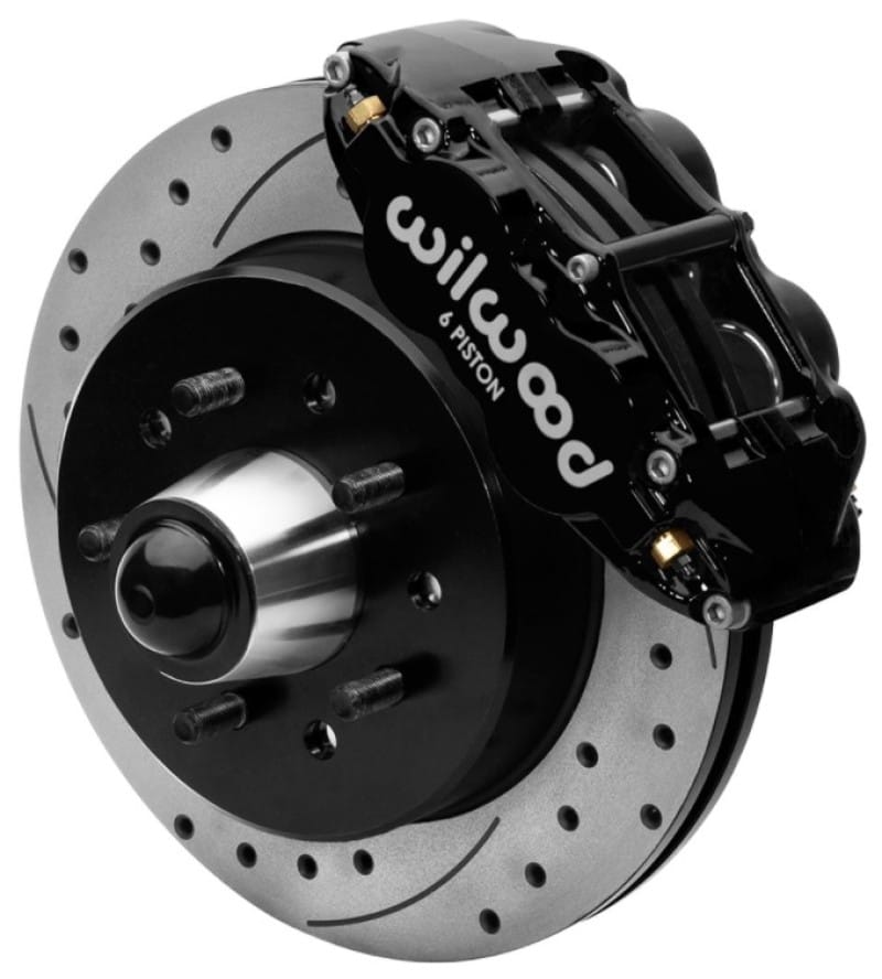 Wilwood — Wilwood Forged Narrow Superlite 6R Front Big Brake Kit 12.19in Drilled Rotors 88-98 C1500 - Black
BRAKE KIT