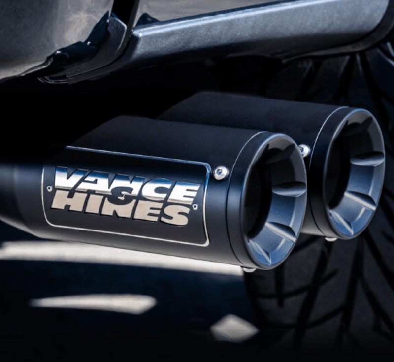 Vance and Hines — Vance & Hines Ford 2015-2020 F150 Eliminator Black Catback Exhaust