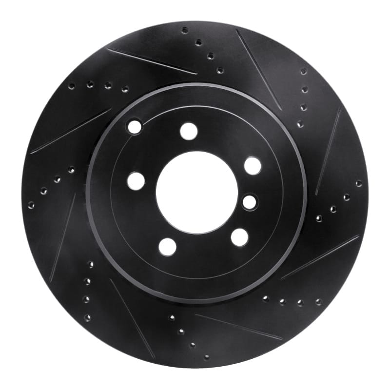 R1 Concepts — R1 10-12 Land Rover Range Rover Rear Right Drilled & Slotted Black Brake Rotor
R1 Brake Rotor Drill