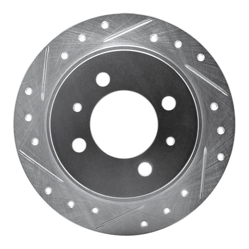 R1 Concepts — R1 91-06 Nissan Sentra Rear Left Drilled & Slotted Silver Brake Rotor
R1 Brake Rotor Drill