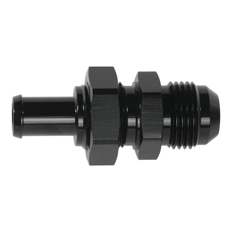 DeatschWerks — DeatschWerks 10AN Male Flare Bulkhead to 1/2in Hose Barb Straight
Lines & Fittings