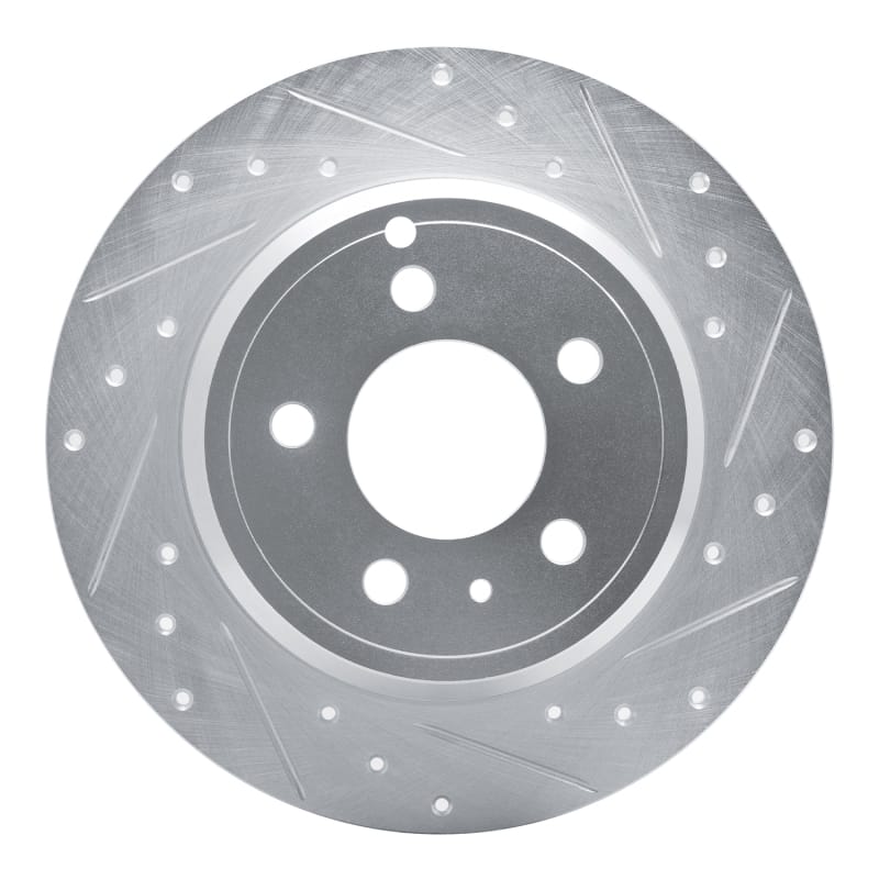 R1 Concepts — R1 96-04 Volvo C70 Rear Right Drilled & Slotted Silver Brake Rotor
R1 Brake Rotor Drill