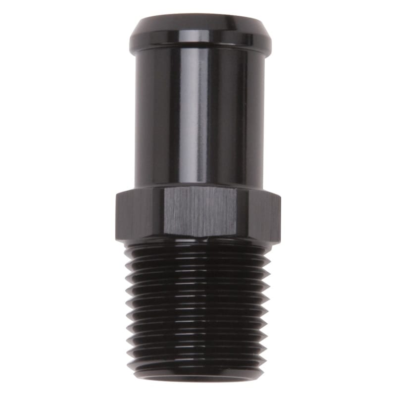Edelbrock — Edelbrock Hose End Straight 1/2In NPT to 3/4In Barb Black Anodize
KIT PARTS