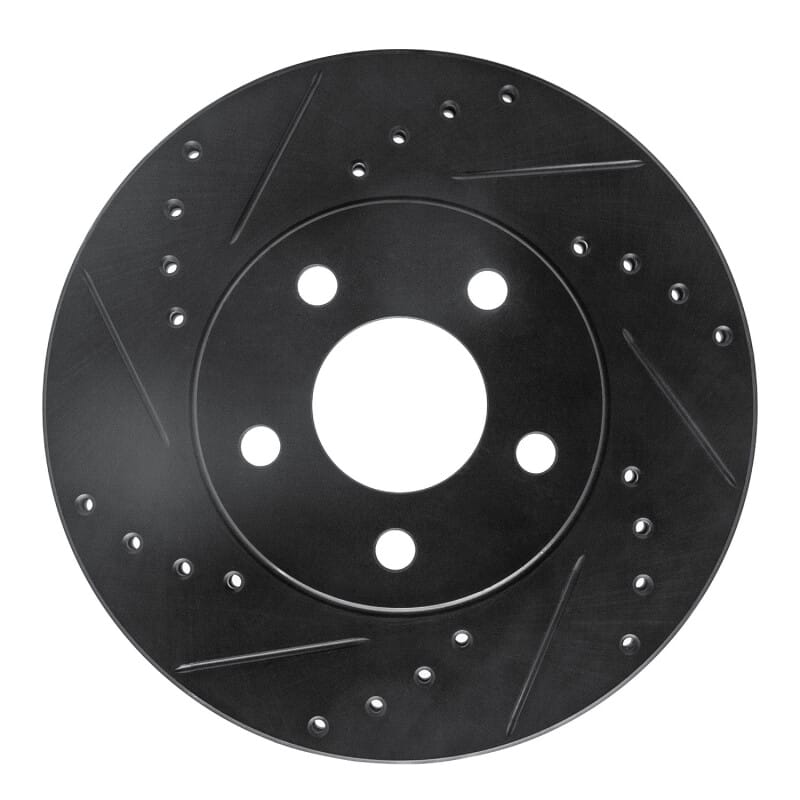 R1 Concepts — R1 04-08 Chevrolet Malibu Front Left Drilled & Slotted Black Brake Rotor
R1 Brake Rotor Drill