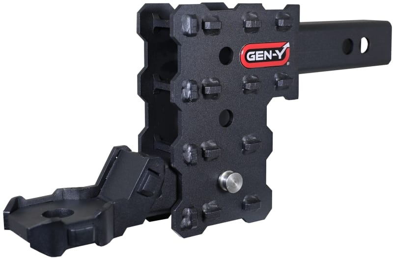 GEN-Y Hitch — Gen-Y Phantom-X 2in Hollow Shank 4.5in Drop 700lb TW 7K Hitch w/GH-13051X Platinum Ball Mount