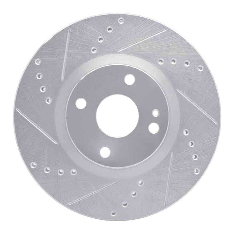 R1 Concepts — R1 2016-2025 Fiat 124 Spider Front Left Drilled & Slotted Silver Brake Rotor
R1 Brake Rotor Drill
