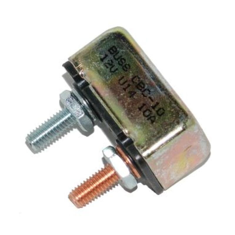 NAMZ — NAMZ Universal 10-AMP Circuit Breaker 10/32in. Studs - Single (OEM 74590-93)