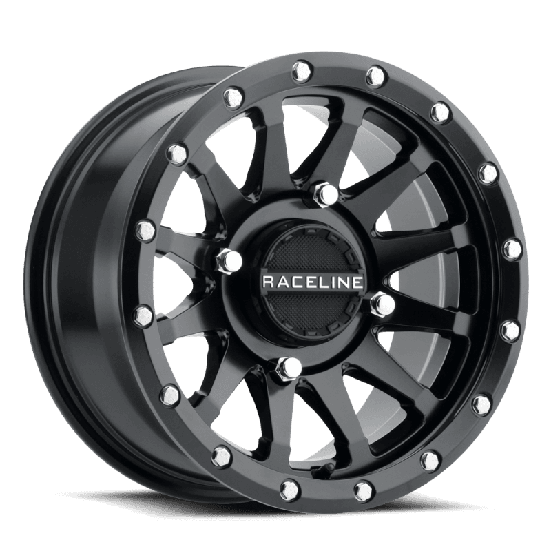 Raceline — Raceline A95B Trophy 14x7in / 4x156 BP / 10mm Offset / 132.5mm Bore - Satin Black Wheel
