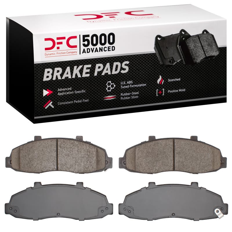 DFC — DFC 97-04 Ford F-150 RWD Front 5000 Advanced Ceramic Brake Pads
DFC Brake Pad Set