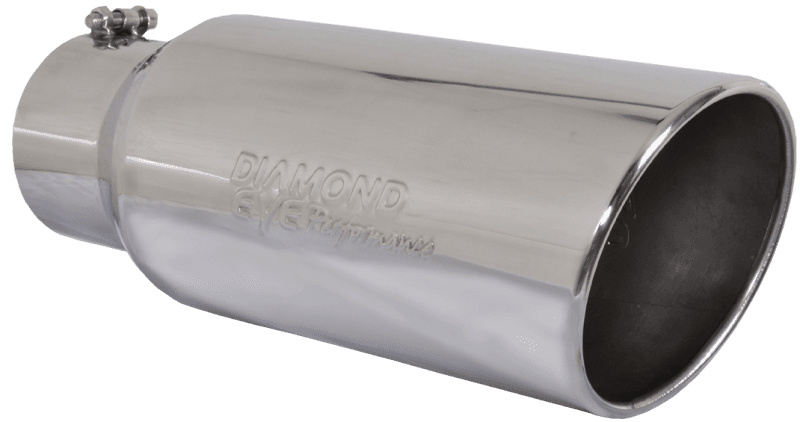 Diamond Eye Performance — Diamond Eye TIP 4in-7inX18in BOLT-ON ROLLED ANGLE 15-DEGREE ANGLE CUT: EMBOSSED DIAMOND EYE