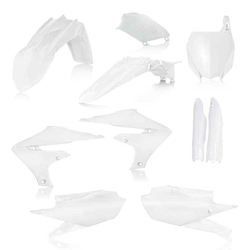 Acerbis — Acerbis 19-23 Yamaha YZ250F/YZ450FX/ 21-23 YZ250FX/ 18-22 YZ450F Full Plastic Kit - White