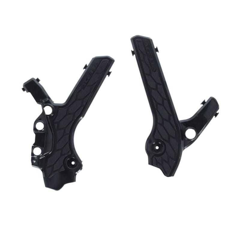 Acerbis — Acerbis 00+ Suzuki DRZ400E/S/SM Frame Guards- X-Grip - Black