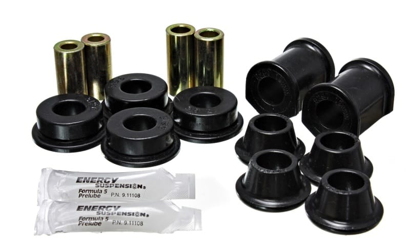 Energy Suspension — Energy Suspension 8/73-79 VW Super Beetle (Stamped) Black Front Control Arm Bushing Set
CntrlArmBshngKt