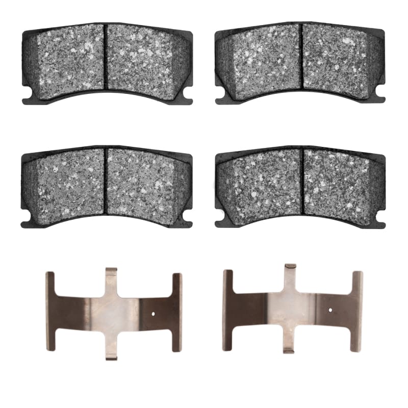 DFC — DFC 08-20 Jaguar XKR Rear/Front 5000 Advanced Low Metallic Brake Pads and Hardware Kit