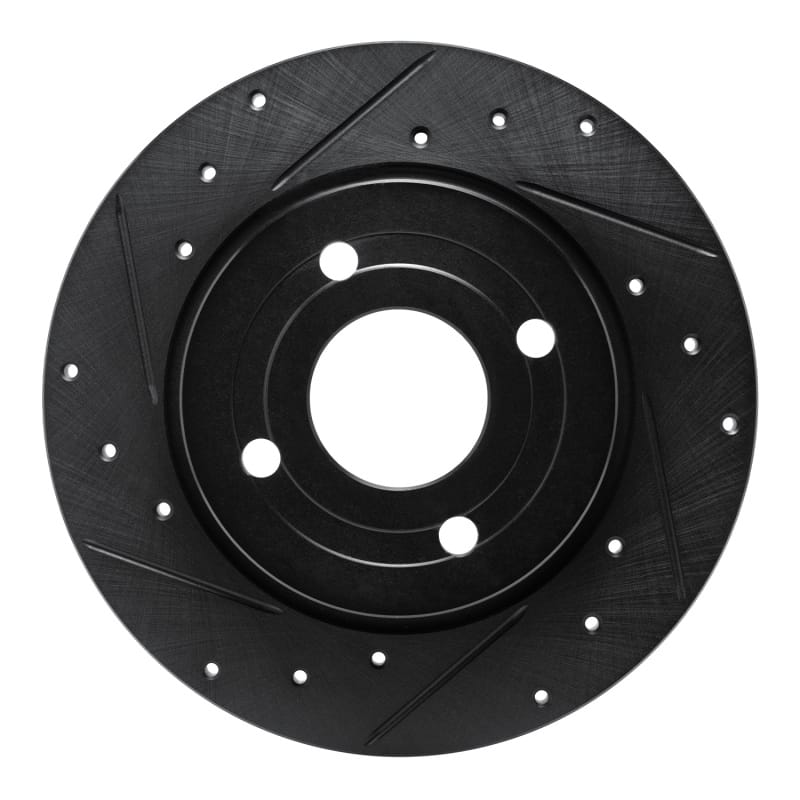 R1 Concepts — R1 18-22 Ford Ecosport Rear Left Drilled & Slotted Black Brake Rotor
R1 Brake Rotor Drill