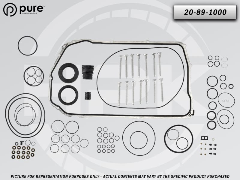 Pure Drivetrain Solutions — Pure Drivetrain 8HP70 High Performance Transmission Master Seal Kit - AWD
