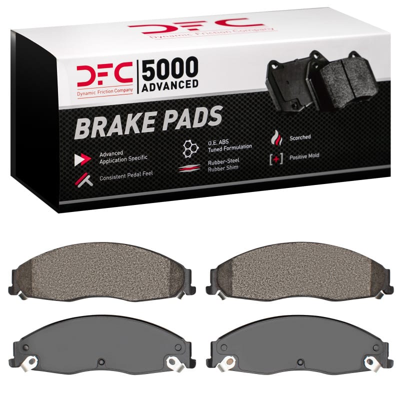 DFC — DFC 03-08 Cadillac CTS Front 5000 Advanced Semi Metallic Brake Pads
DFC Brake Pad Set
