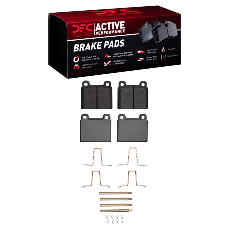 DFC — DFC 63-76 Mercedes-Benz 220SB Front Active Performance Pads and Hardware Kit
DFC Brake Pad Set