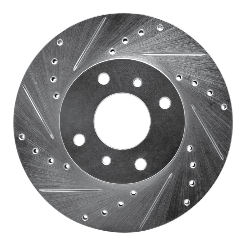 R1 Concepts — R1 93-06 Infiniti G20 Front Left Drilled & Slotted Silver Brake Rotor
R1 Brake Rotor Drill