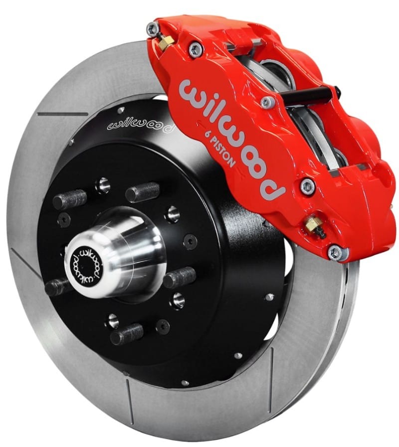 Wilwood — Wilwood Narrow Superlite 6R Dust-Seal Big Brake Front Brake Kit 14in. Red With Wilwood Pro Spindle
BRAKE KIT