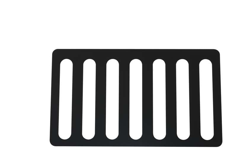 Kentrol — Kentrol 07-18 Jeep Wrangler JK Hood Vent - Powdercoat Black