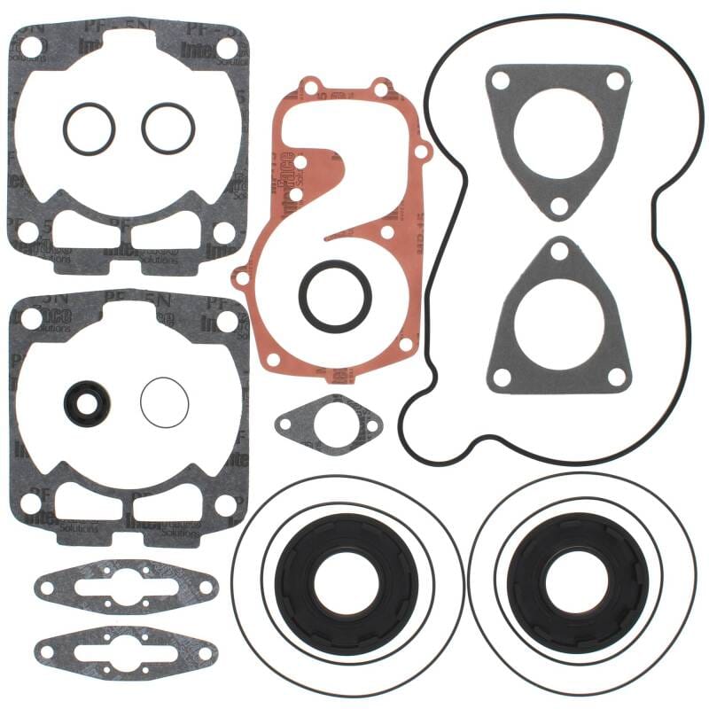 Vertex Pistons — Vertex Gaskets 2007 Polaris 600 HO IQ F/O Complete Gasket Kit w/ Oil Seals