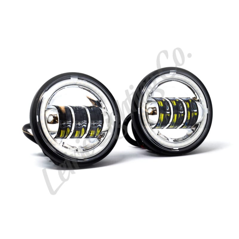 Letric Lighting — Letric Lighting 4.5in Chrome Full-Halo Indian