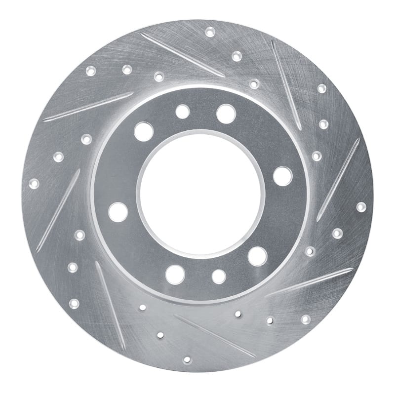 R1 Concepts — R1 81-85 Toyota Pickup Front Right Drilled & Slotted Silver Brake Rotor
R1 Brake Rotor Drill