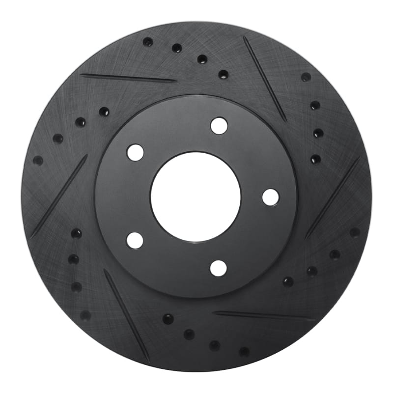 R1 Concepts — R1 99-01 Infiniti I30 Front Right Drilled & Slotted Black Brake Rotor
R1 Brake Rotor Drill